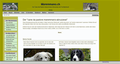 Desktop Screenshot of maremanno.ch